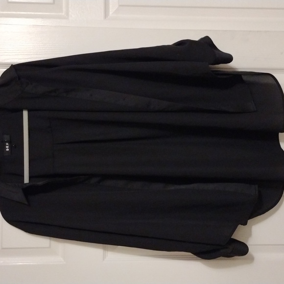 Dkny Tops - DKNY sheer black shirt